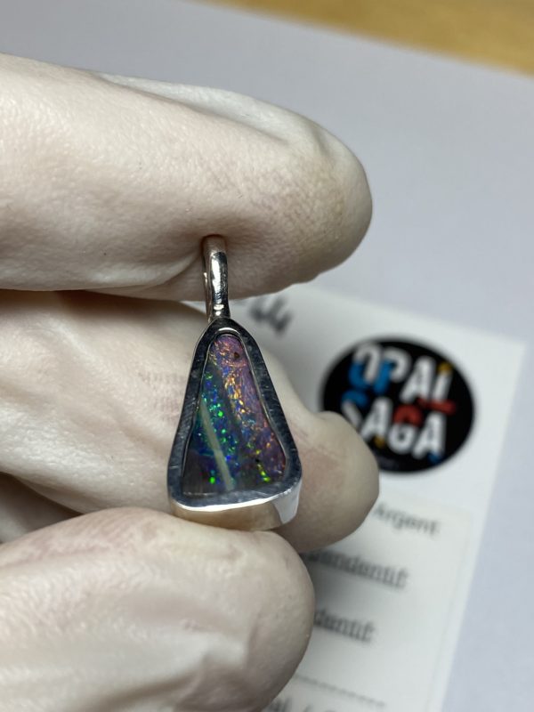 Pendentif en opale boulder (pBO-44) – Image 11