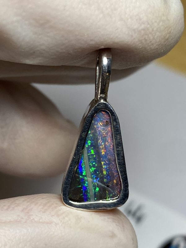 Pendentif en opale boulder (pBO-44)