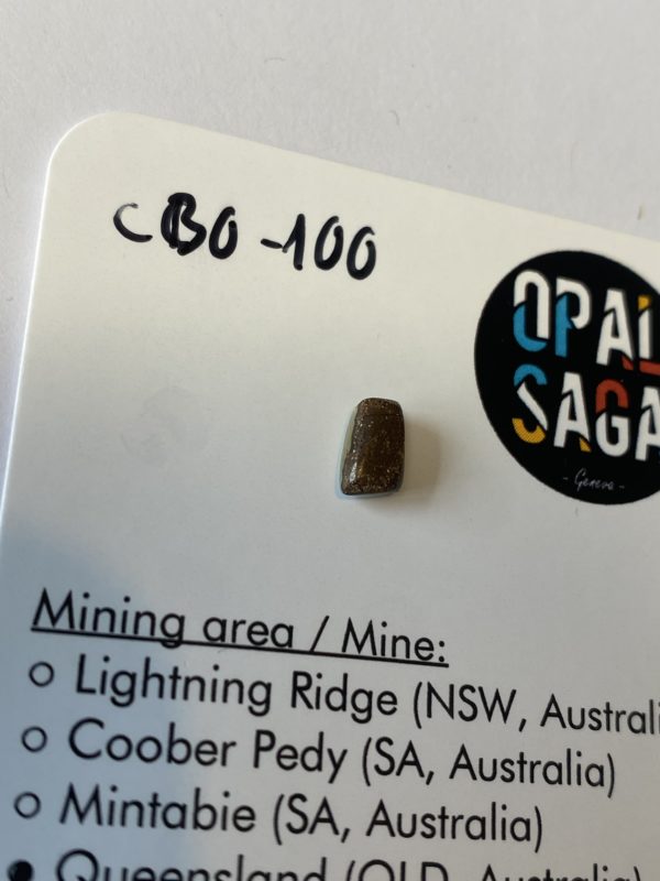 Opale boulder australienne de 0.74 ct (cBO-100) – Image 5