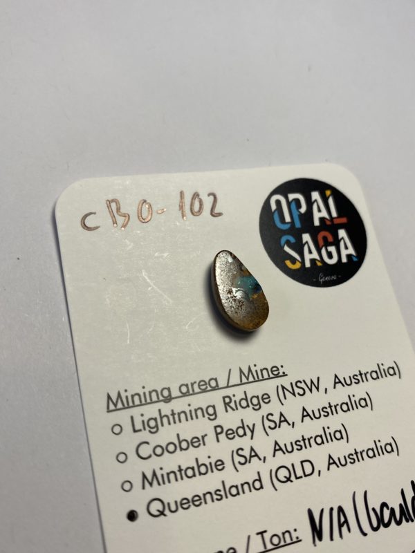 Opale boulder australienne de 2.7 ct (cBO-102) – Image 5