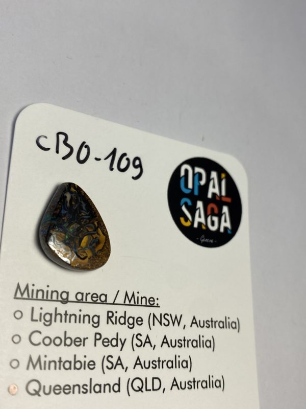 Opale boulder australienne de 6.1 ct (cBO-109) – Image 4