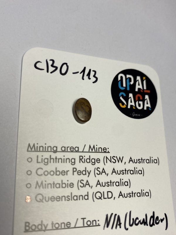 Opale boulder australienne de 1.84 ct (cBO-113) – Image 15
