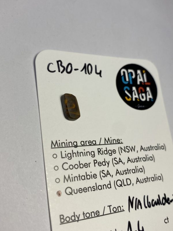 Opale boulder australienne de 1.4 ct (cBO-104) – Image 6