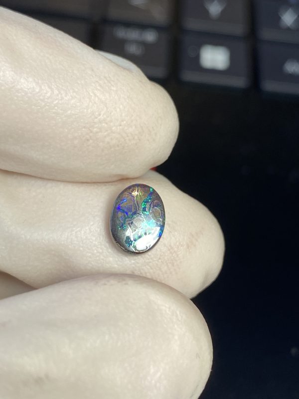 Opale boulder australienne de 1.65 ct (cBO-119) – Image 29