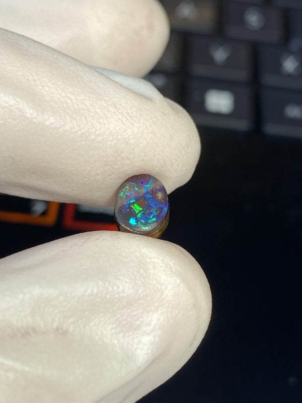 Opale boulder australienne de 1.65 ct (cBO-119) – Image 27