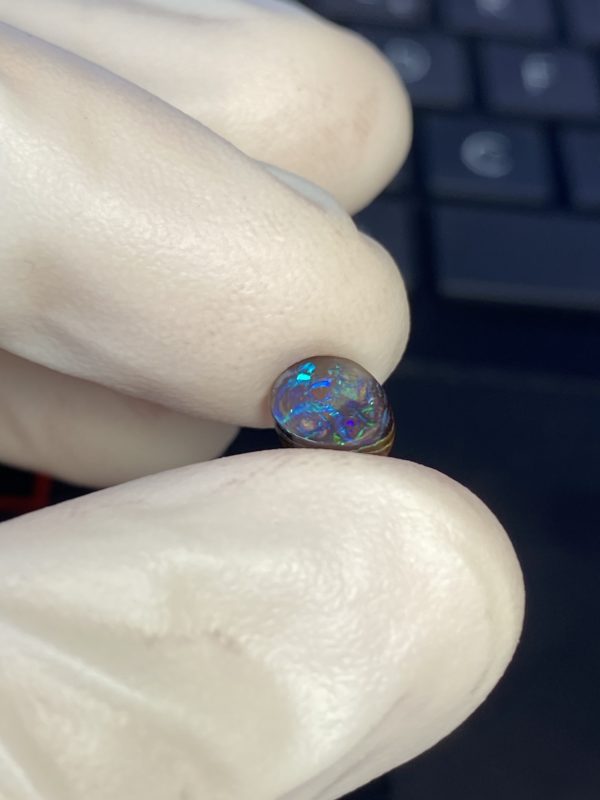 Opale boulder australienne de 1.65 ct (cBO-119) – Image 23