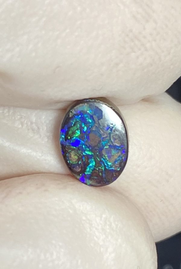 Opale boulder australienne de 1.65 ct (cBO-119) – Image 14
