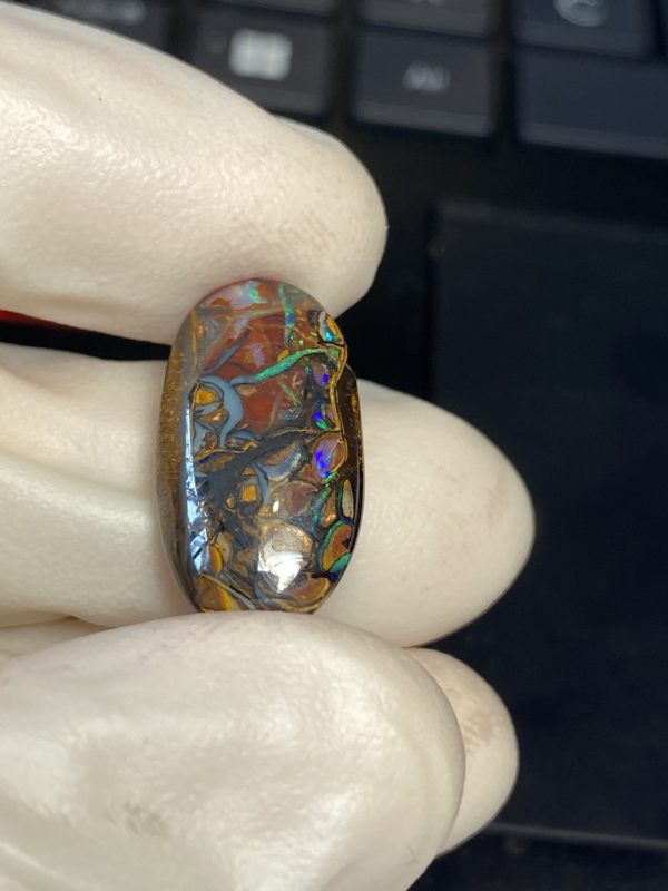 Opale boulder australienne de 10.2 ct (cBO-121) – Image 21
