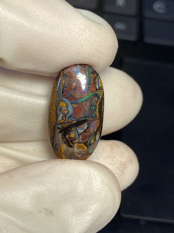 Opale boulder australienne de 10.2 ct (cBO-121) – Image 20