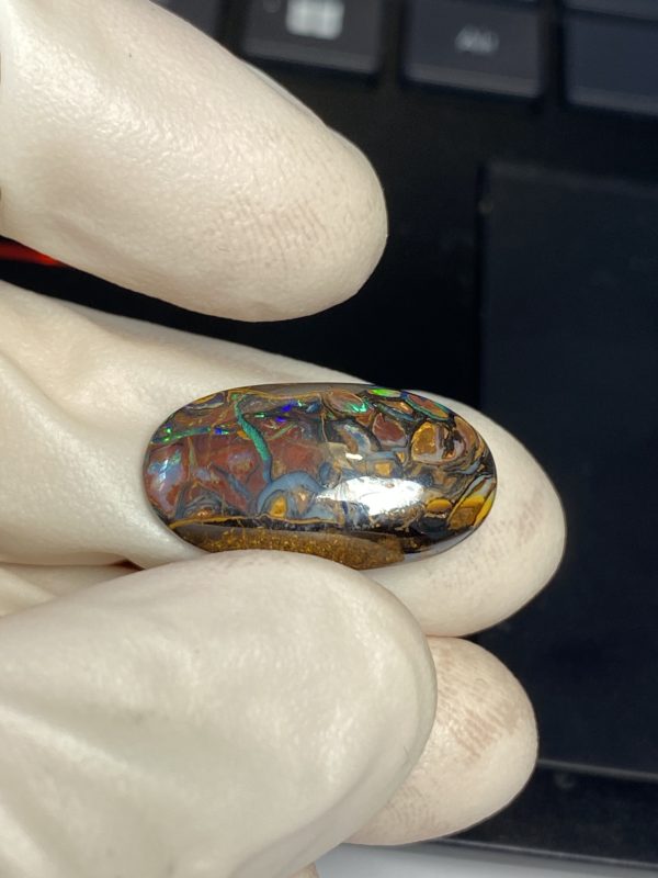 Opale boulder australienne de 10.2 ct (cBO-121) – Image 19