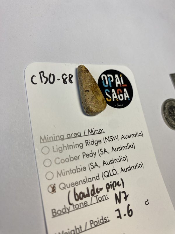 Opale boulder australienne de 7.6 ct (cBO-88) – Image 5