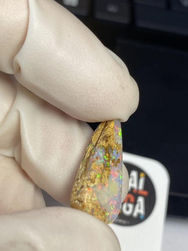 Opale boulder australienne de 7.6 ct (cBO-88) – Image 13