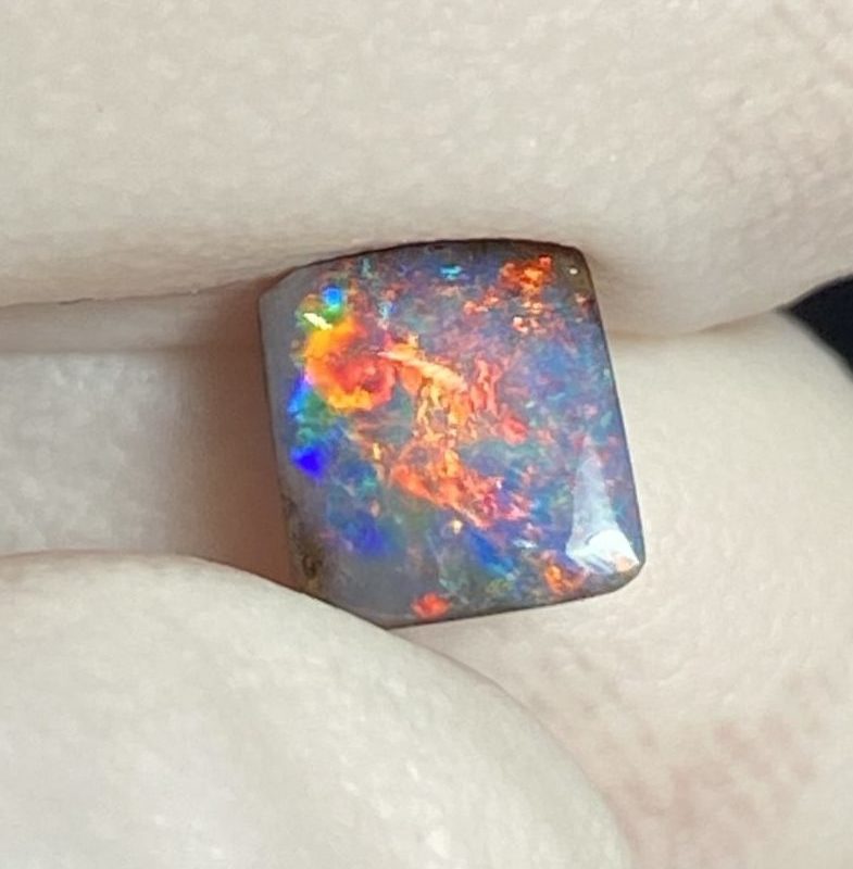 Opale boulder australienne de 1.25 ct (cBO-122)