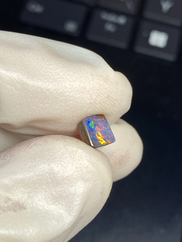 Opale boulder australienne de 1.25 ct (cBO-122) – Image 13