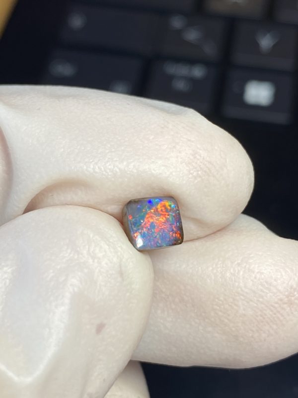 Opale boulder australienne de 1.25 ct (cBO-122) – Image 10