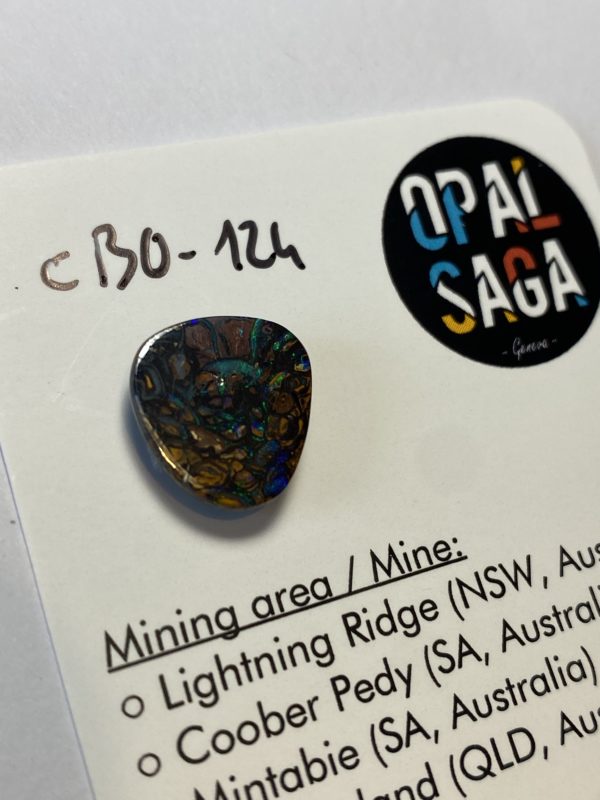 Opale boulder australienne de 6.7 ct (cBO-127) – Image 5
