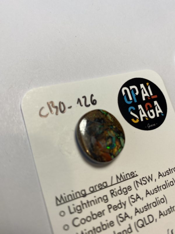 Opale boulder australienne de 10.9 ct (cBO-126) – Image 7