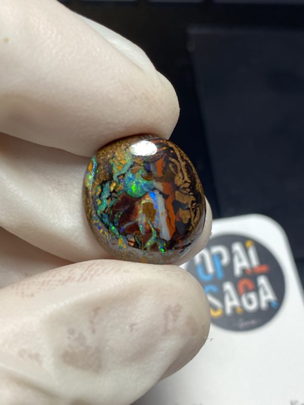 Opale boulder australienne de 10.9 ct (cBO-126) – Image 23