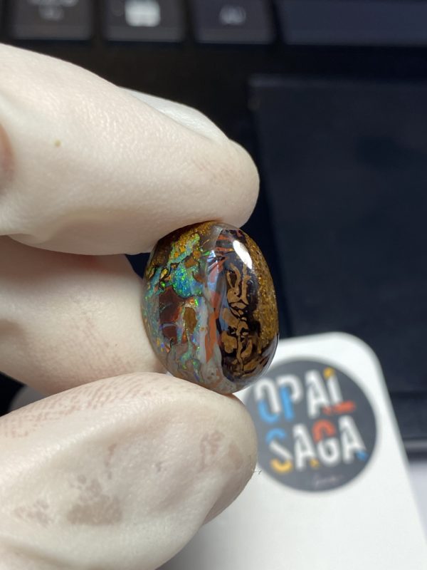 Opale boulder australienne de 10.9 ct (cBO-126) – Image 22