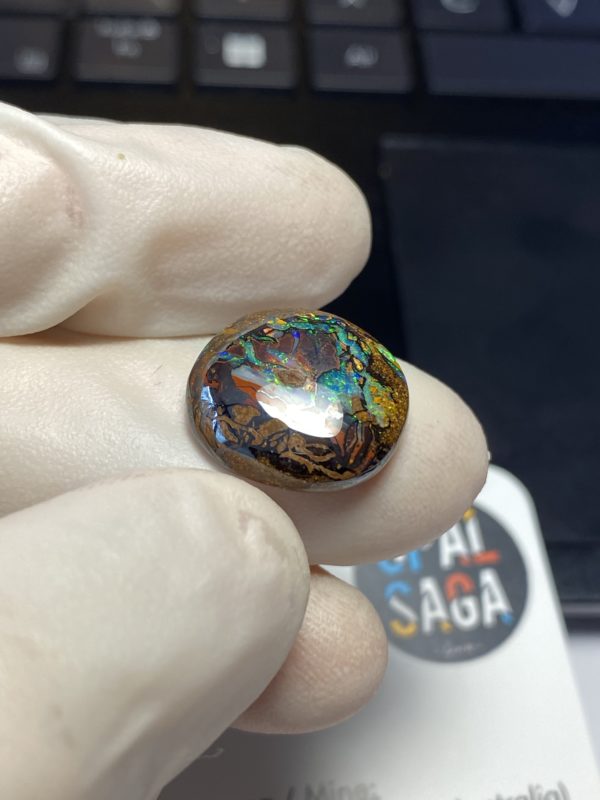 Opale boulder australienne de 10.9 ct (cBO-126) – Image 17