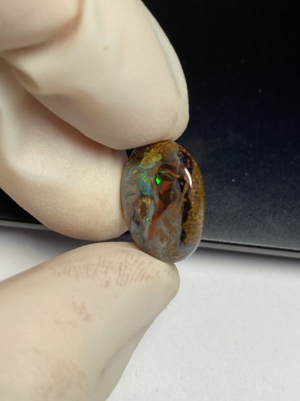Opale boulder australienne de 10.9 ct (cBO-126) – Image 15