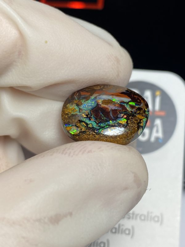 Opale boulder australienne de 10.9 ct (cBO-126) – Image 8