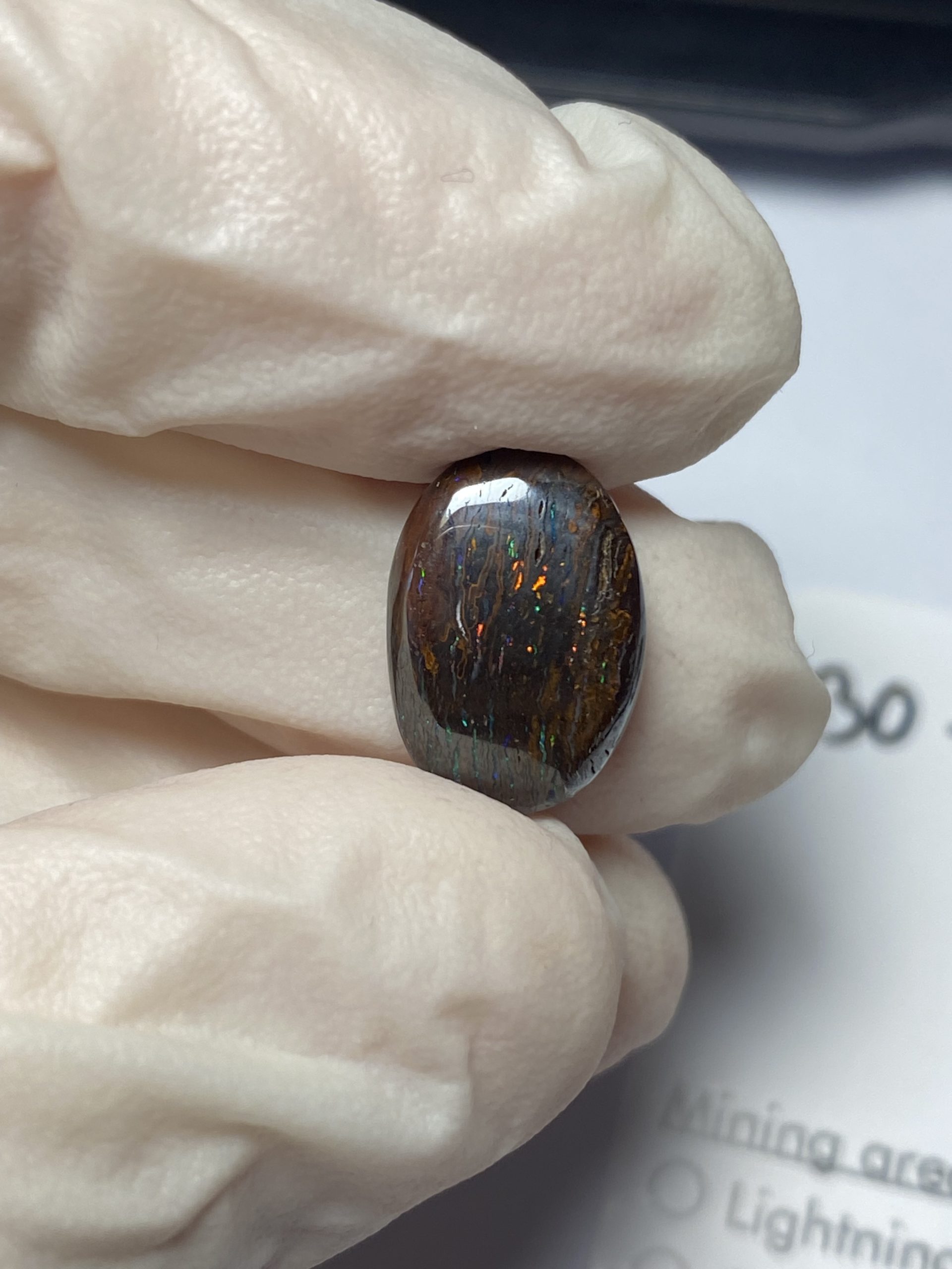 Opale boulder australienne de 5.75 ct (cBO-130) – Image 5