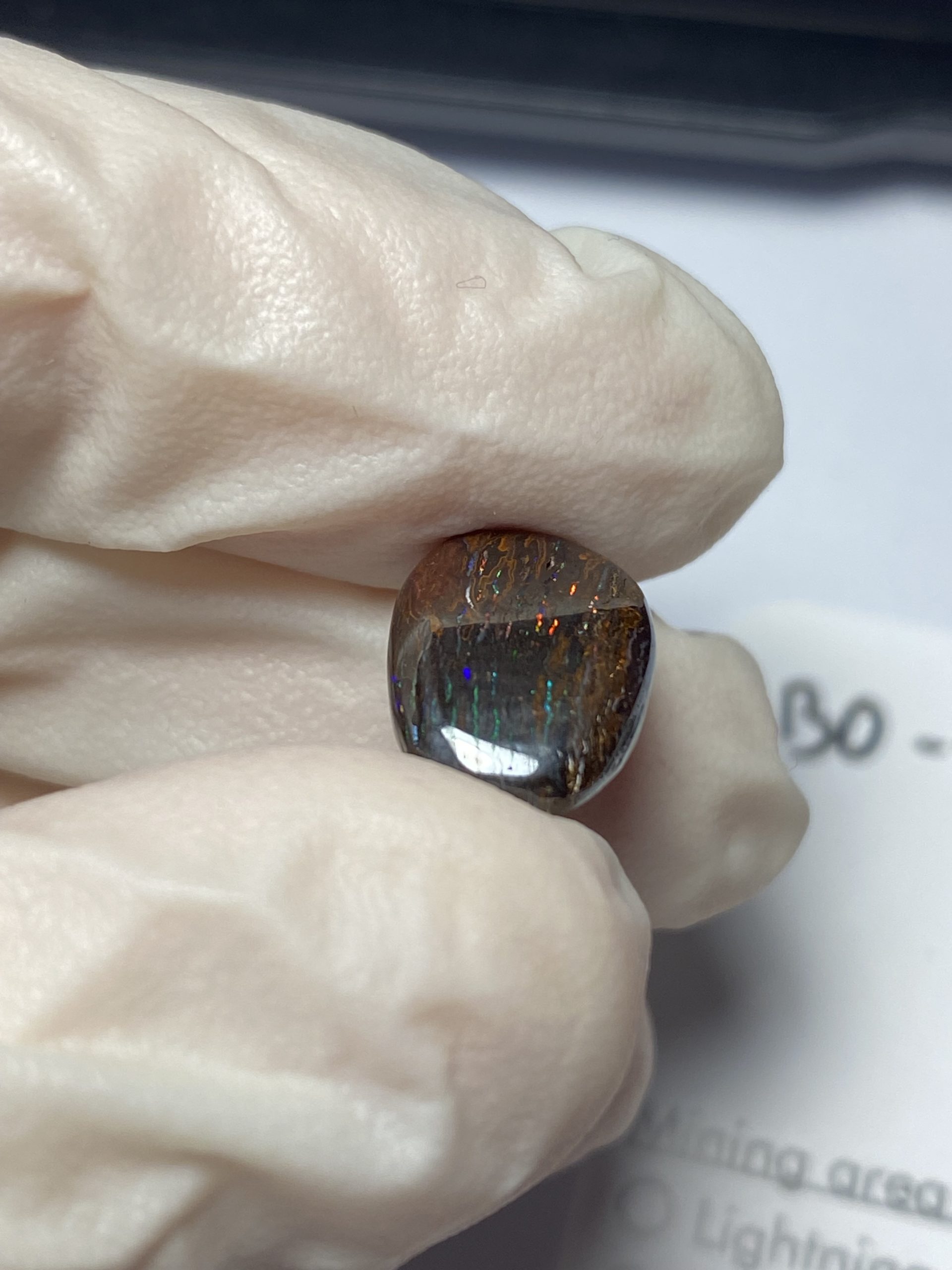 Opale boulder australienne de 5.75 ct (cBO-130) – Image 14