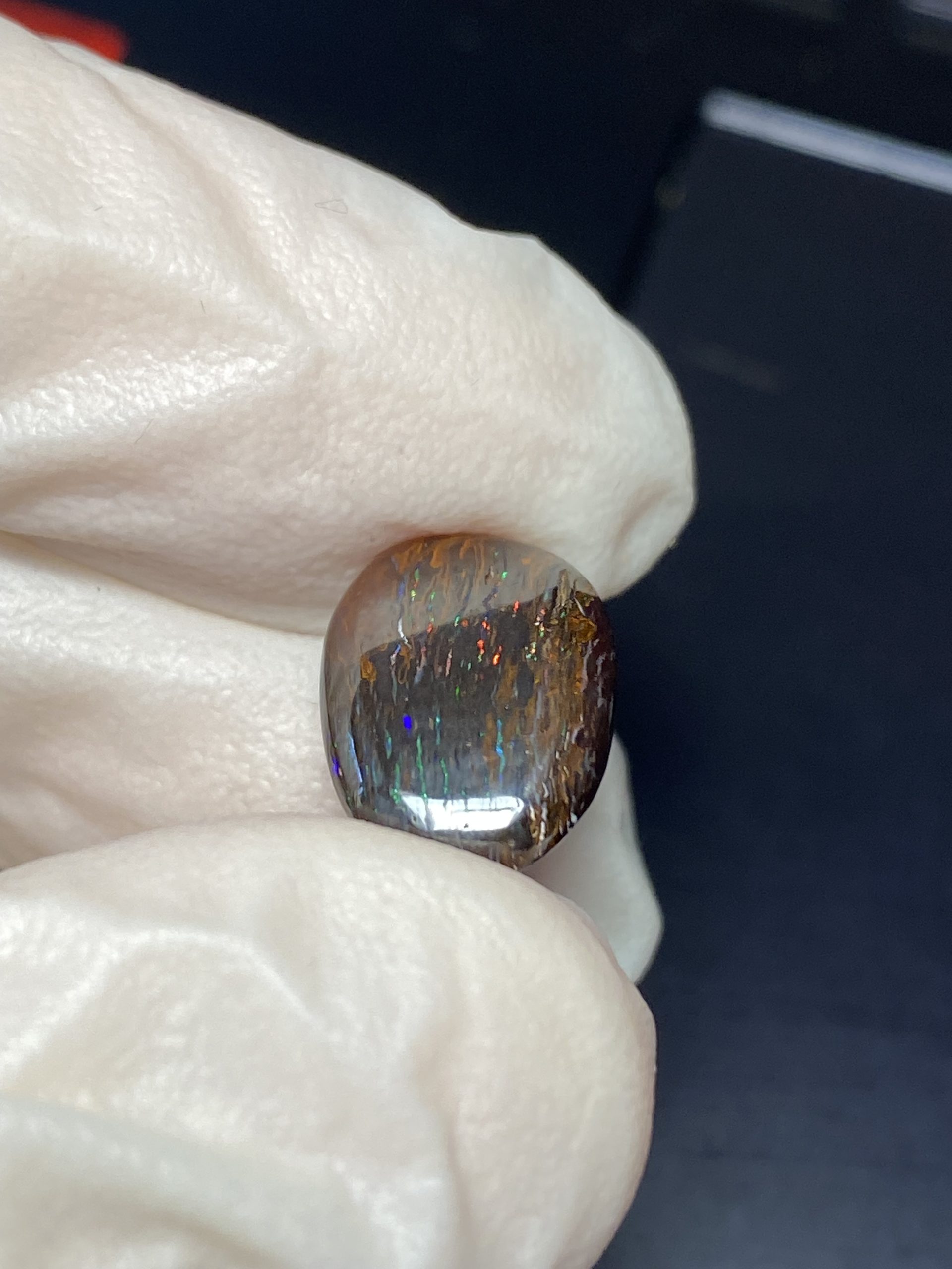 Opale boulder australienne de 5.75 ct (cBO-130) – Image 17