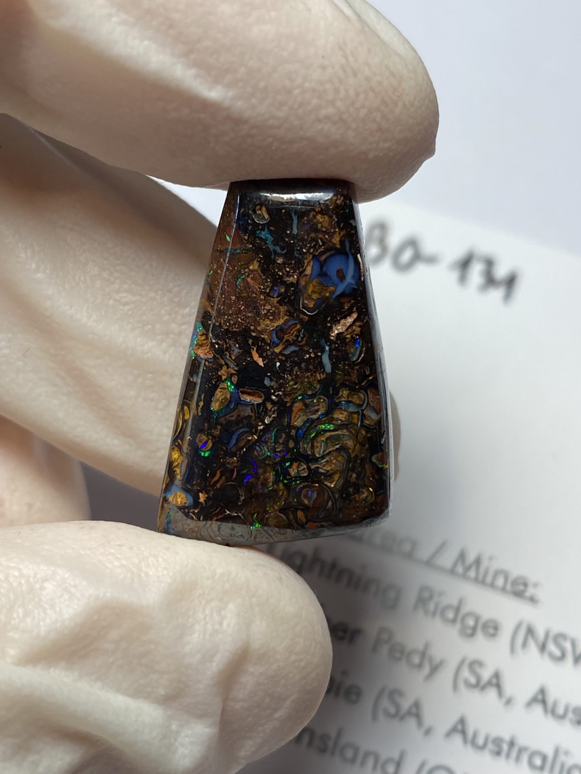 Opale boulder australienne de 21.8 ct (cBO-131) – Image 6