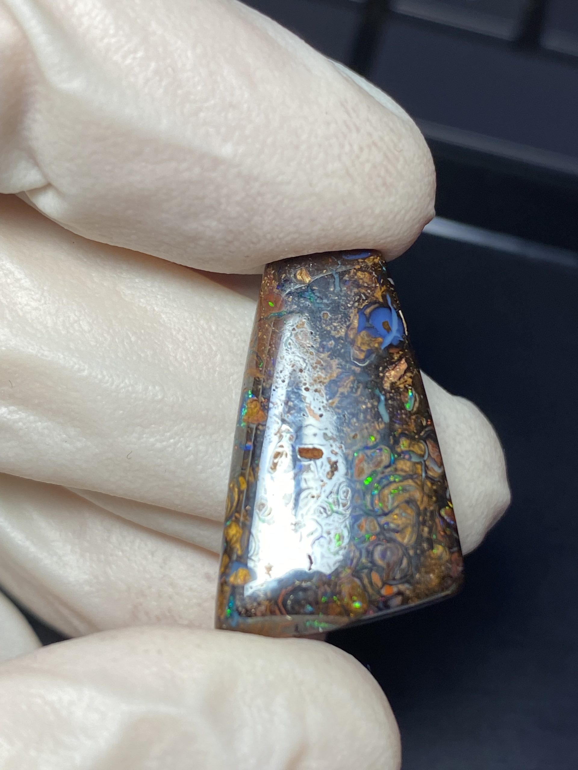 Opale boulder australienne de 21.8 ct (cBO-131) – Image 12