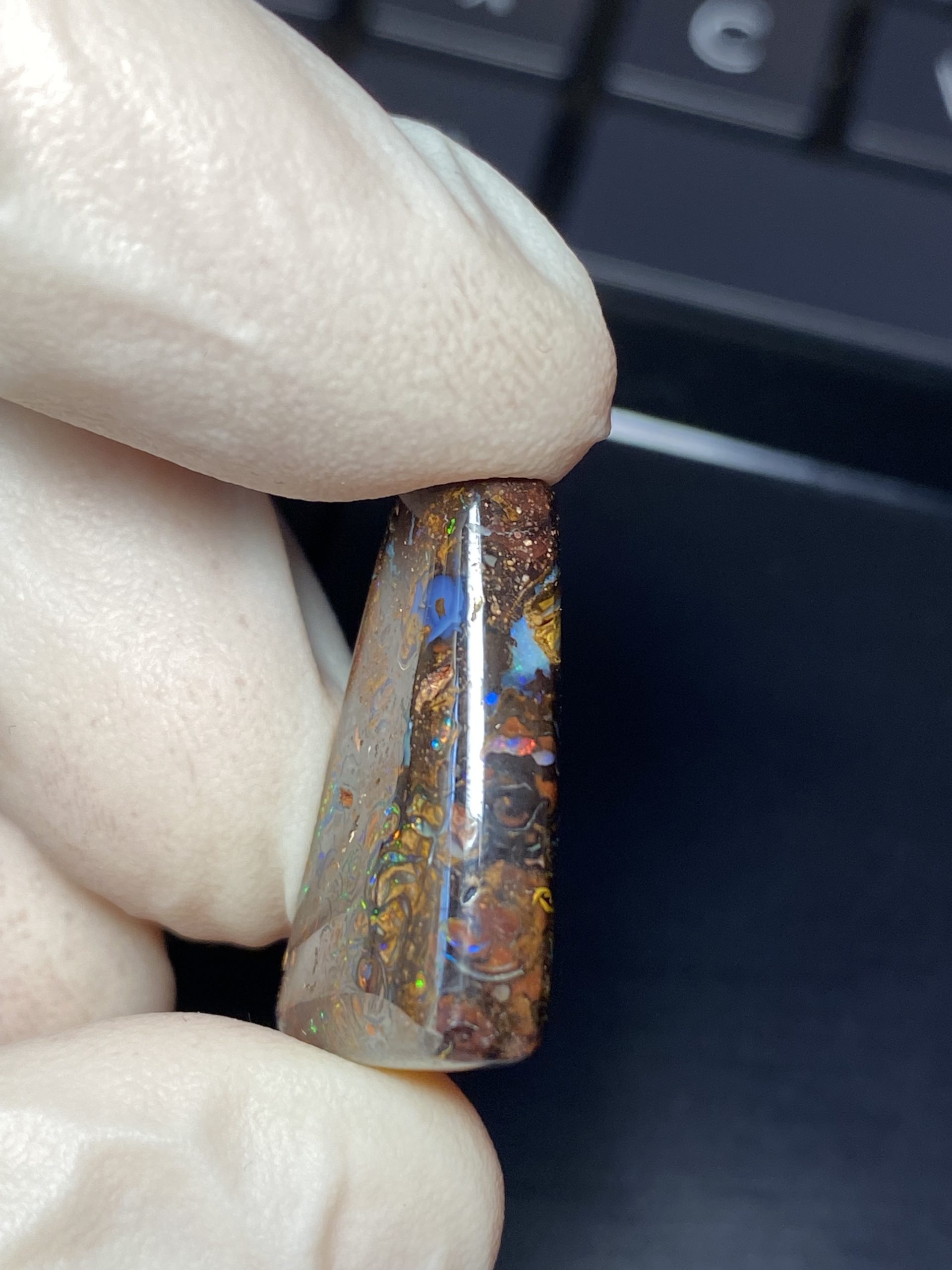 Opale boulder australienne de 21.8 ct (cBO-131) – Image 11