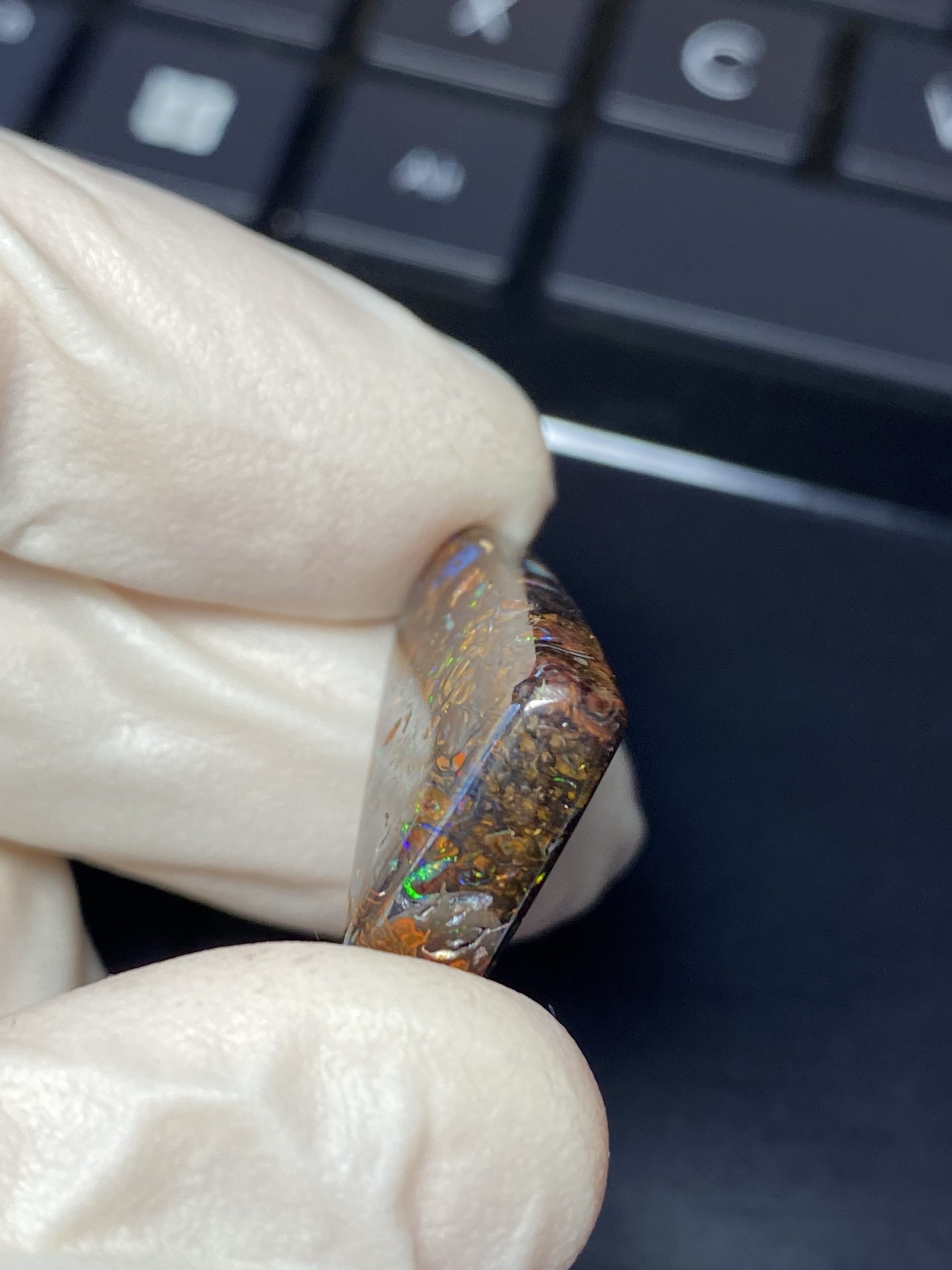 Opale boulder australienne de 21.8 ct (cBO-131) – Image 10