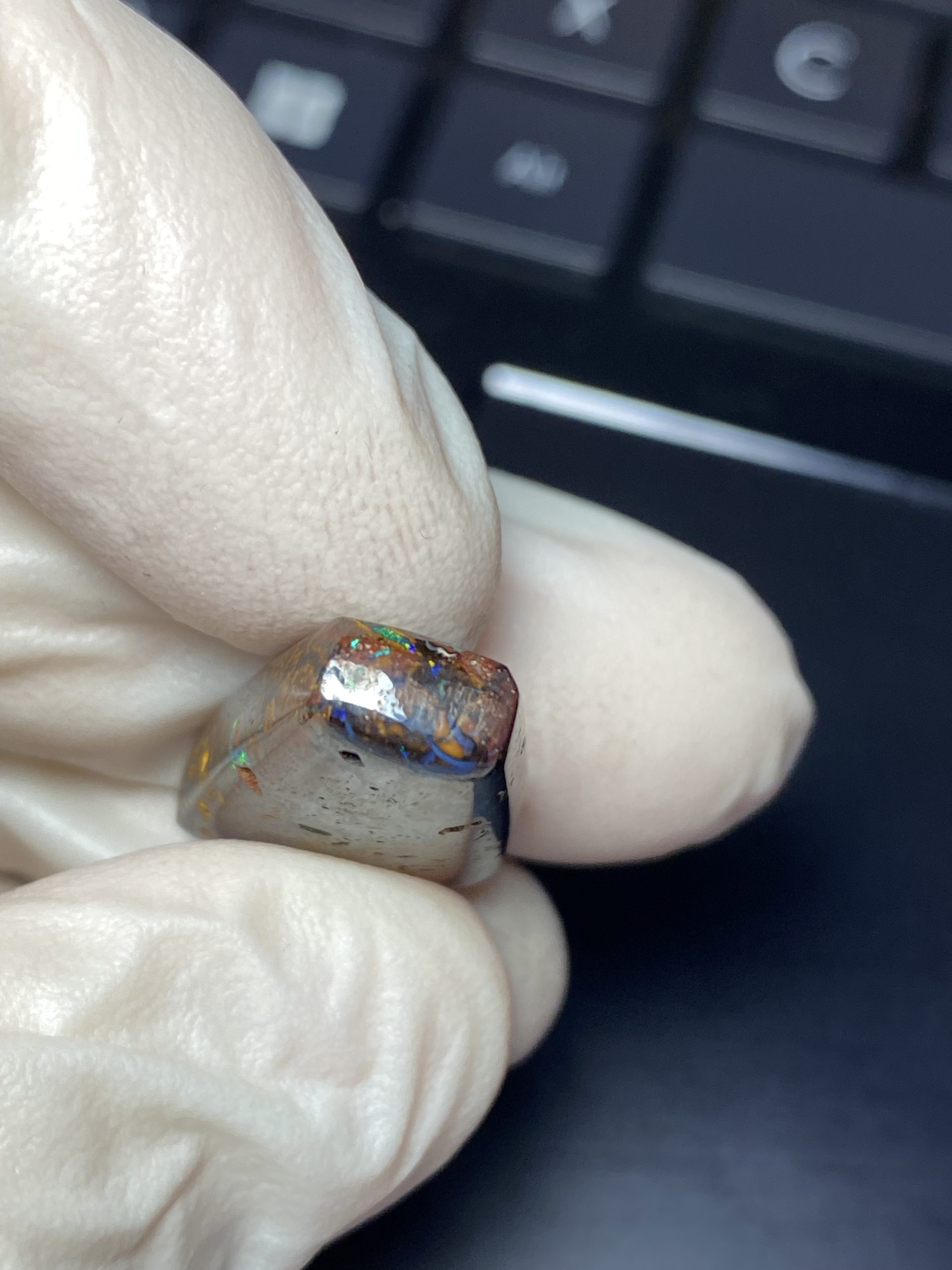 Opale boulder australienne de 21.8 ct (cBO-131) – Image 8