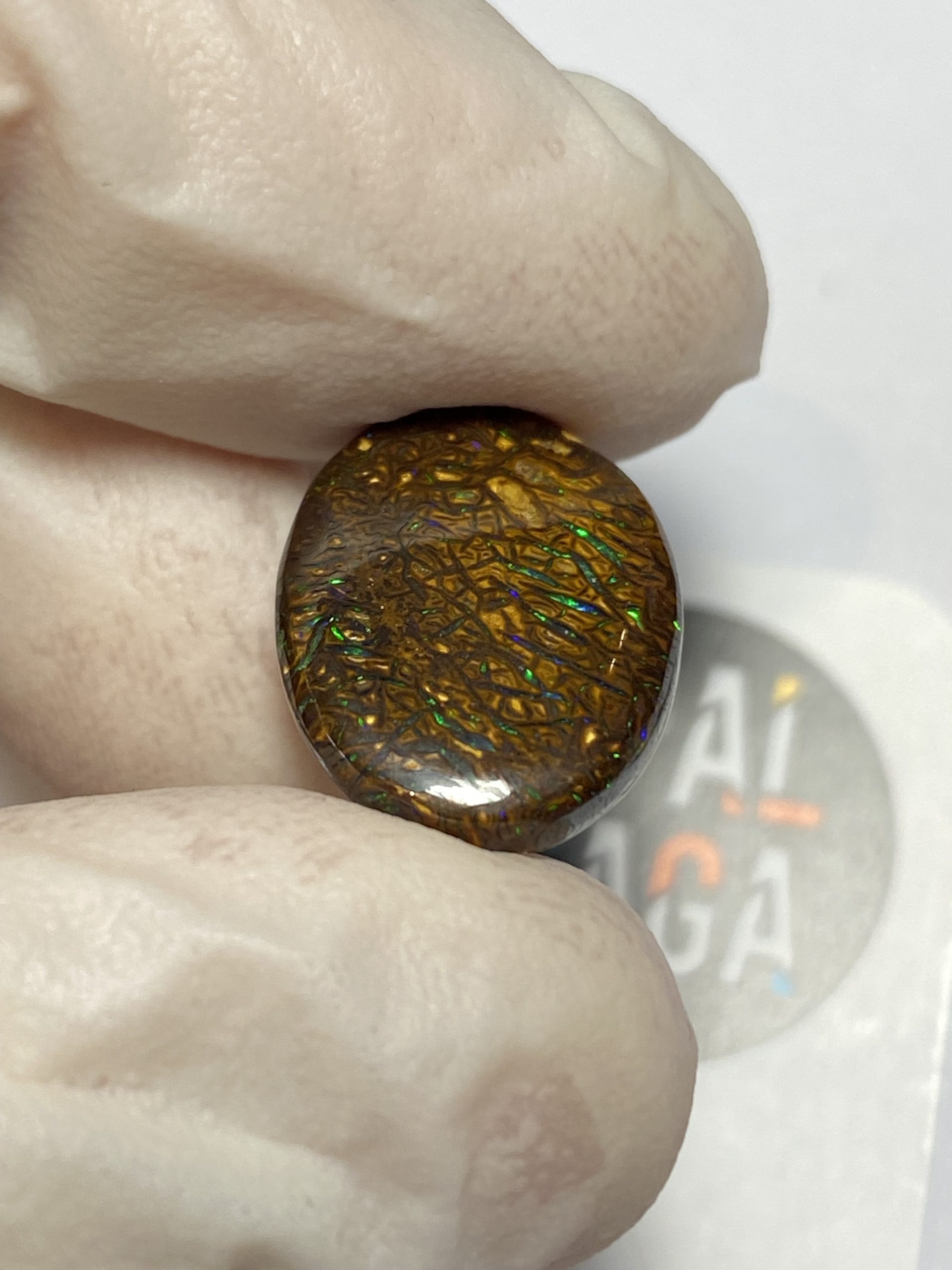 Opale boulder australienne de 9.8 ct (cBO-139) – Image 10