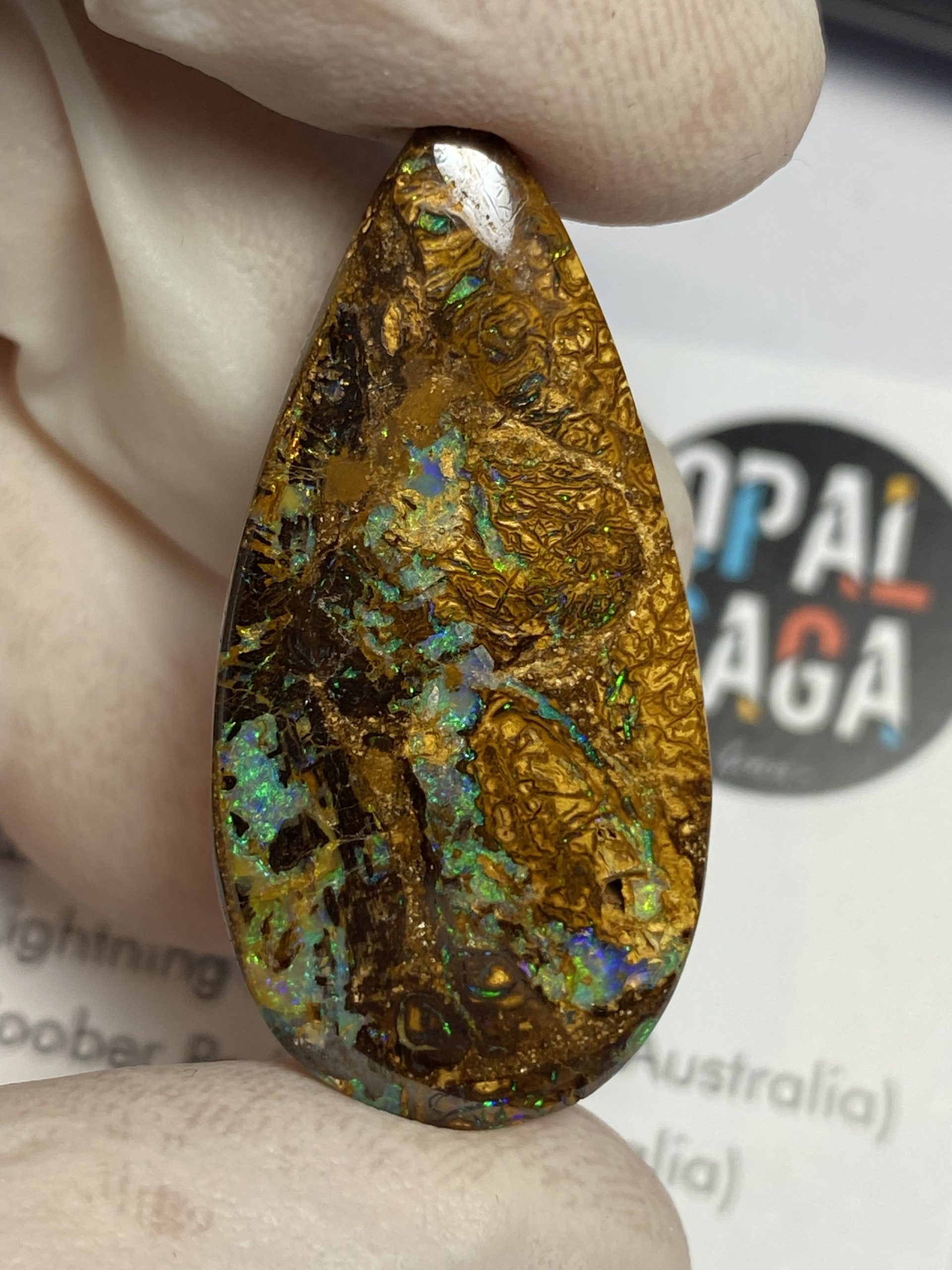 Opale boulder australienne de 385 ct (cBO-152)