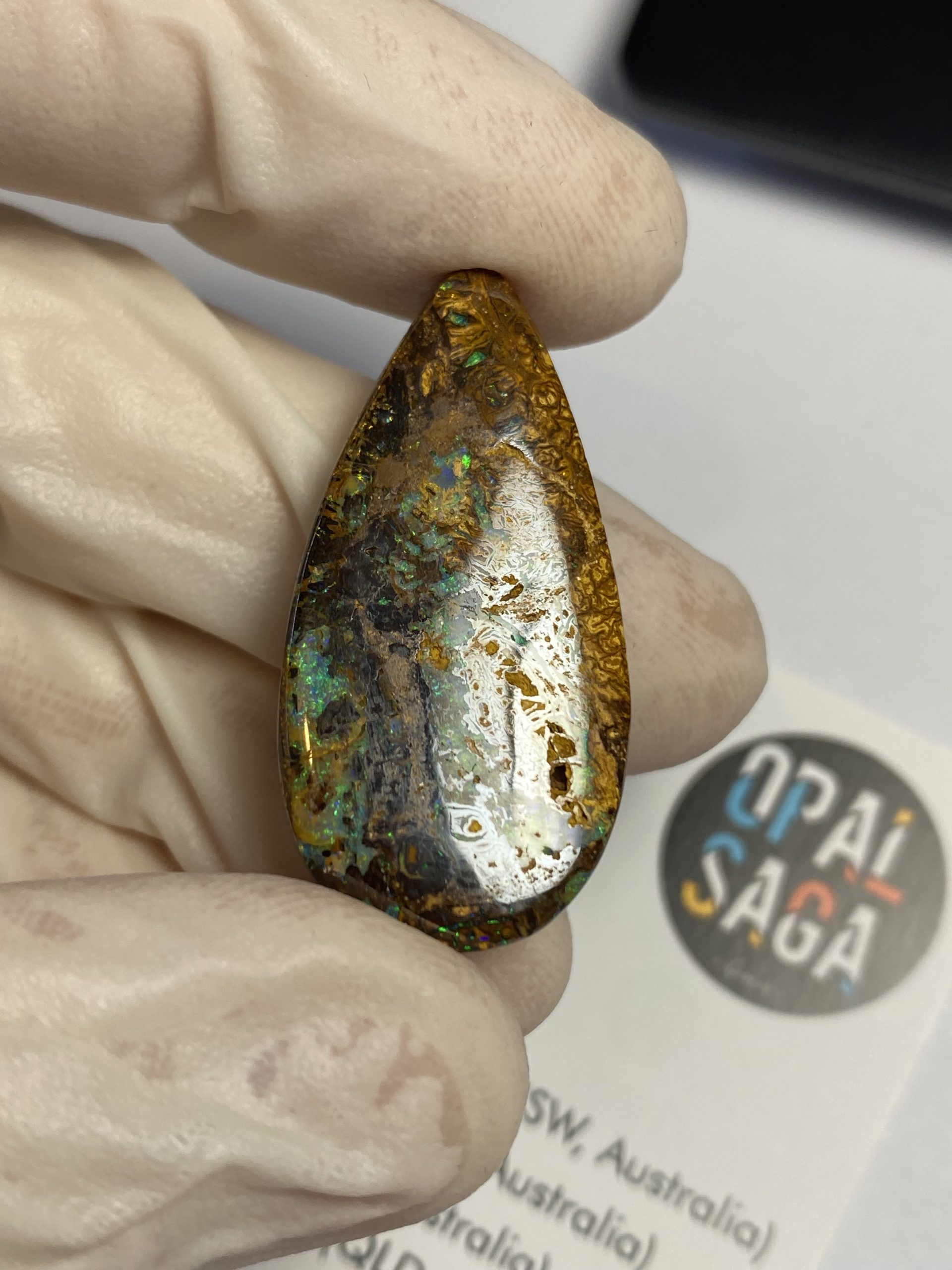 Opale boulder australienne de 385 ct (cBO-152) – Image 9