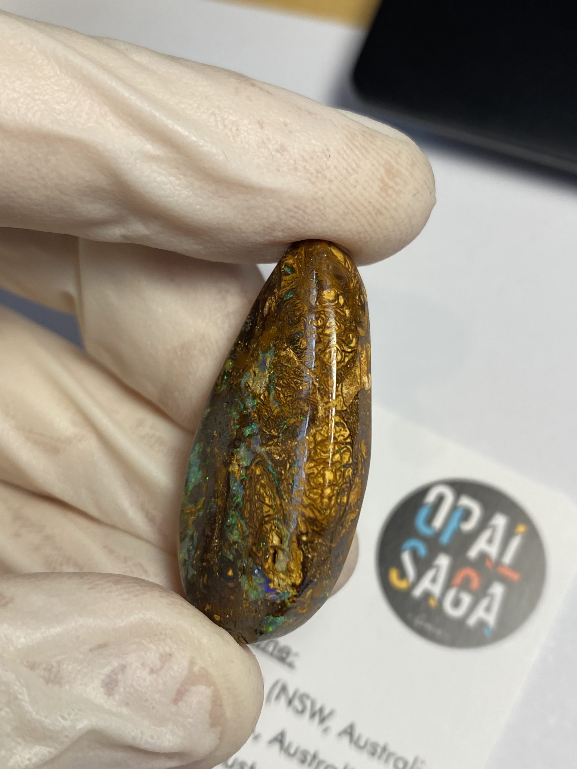 Opale boulder australienne de 385 ct (cBO-152) – Image 16