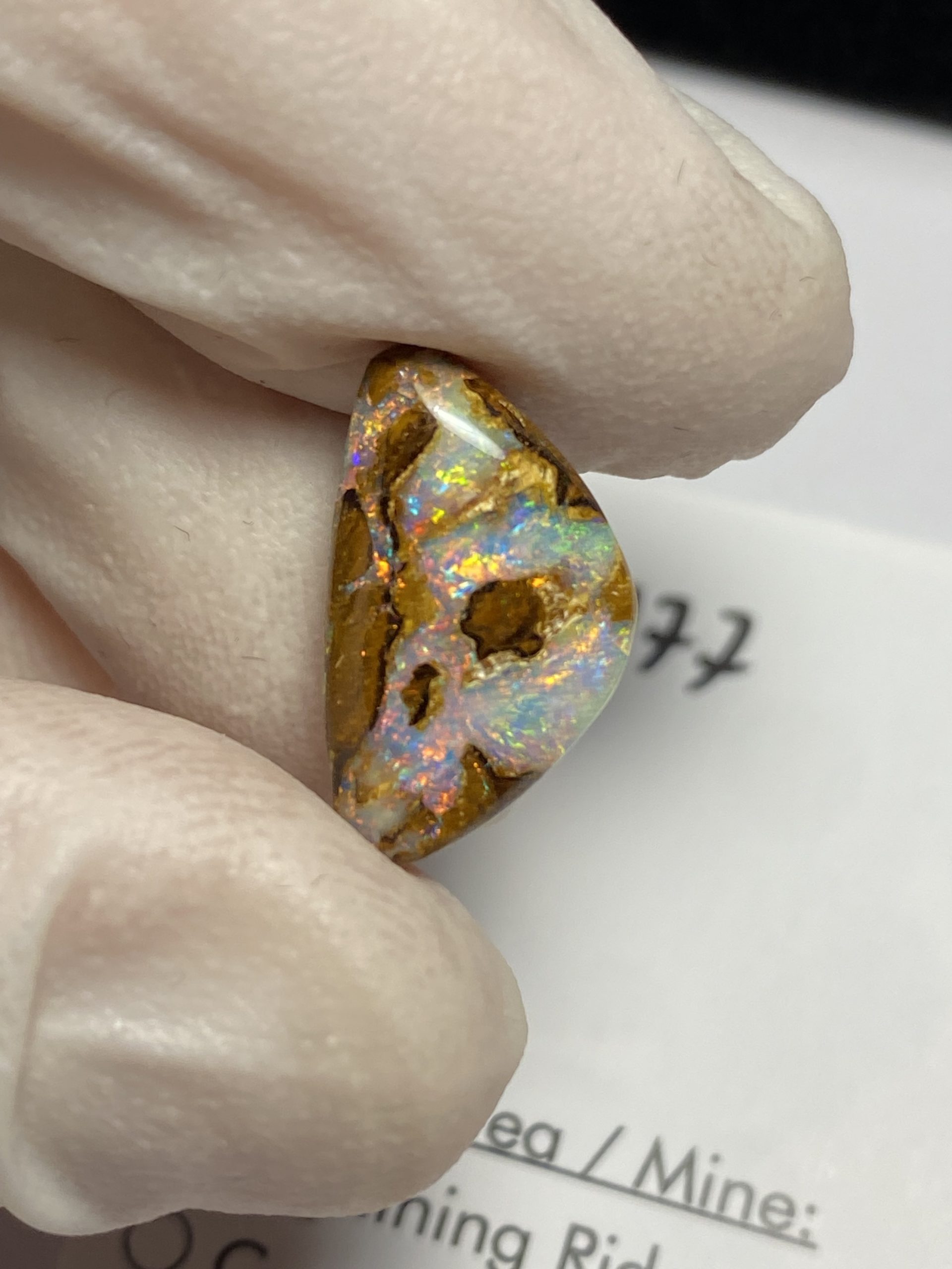 Opale boulder australienne de 5.25 ct (cBO-177) – Image 17