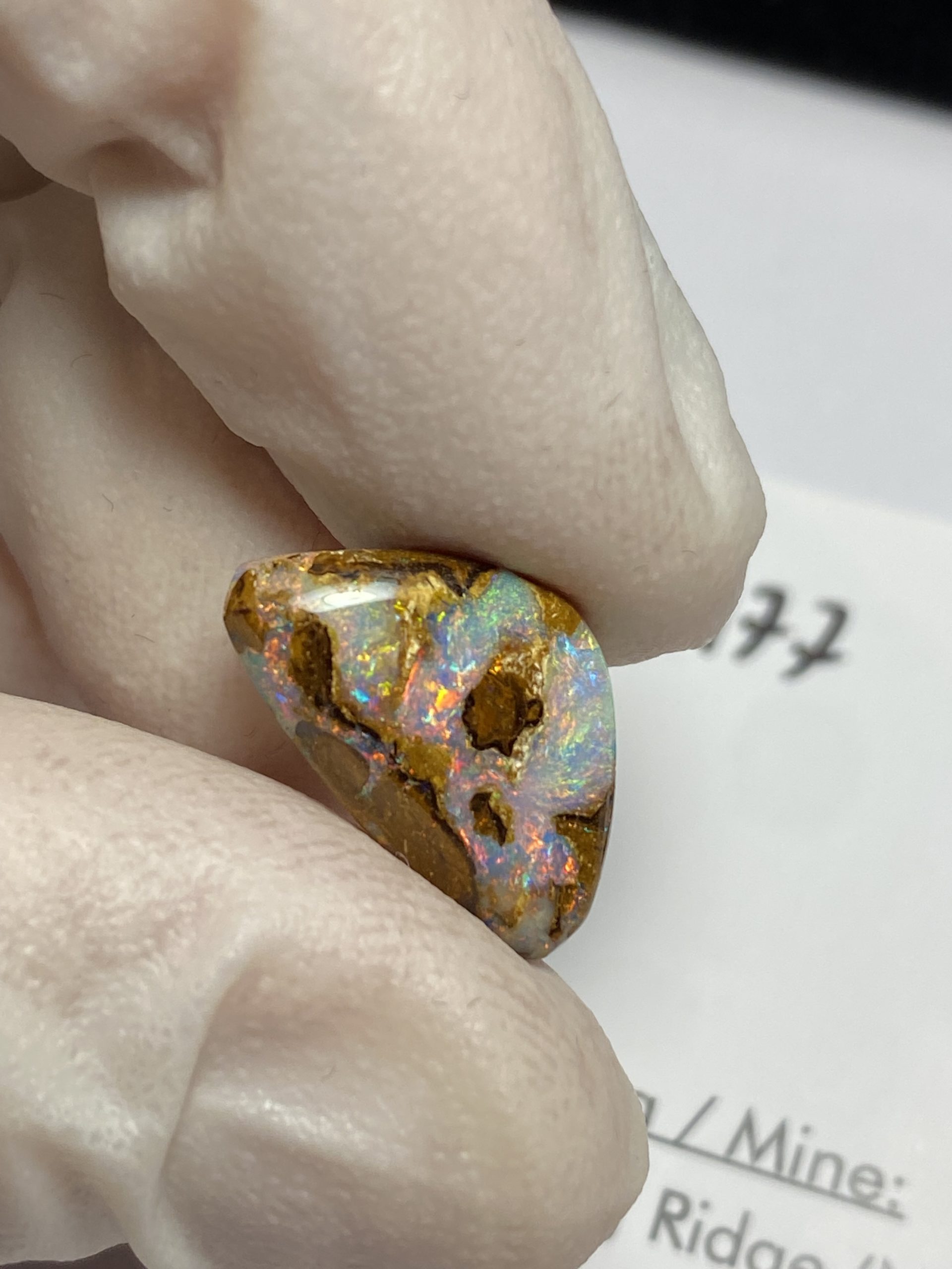 Opale boulder australienne de 5.25 ct (cBO-177) – Image 19