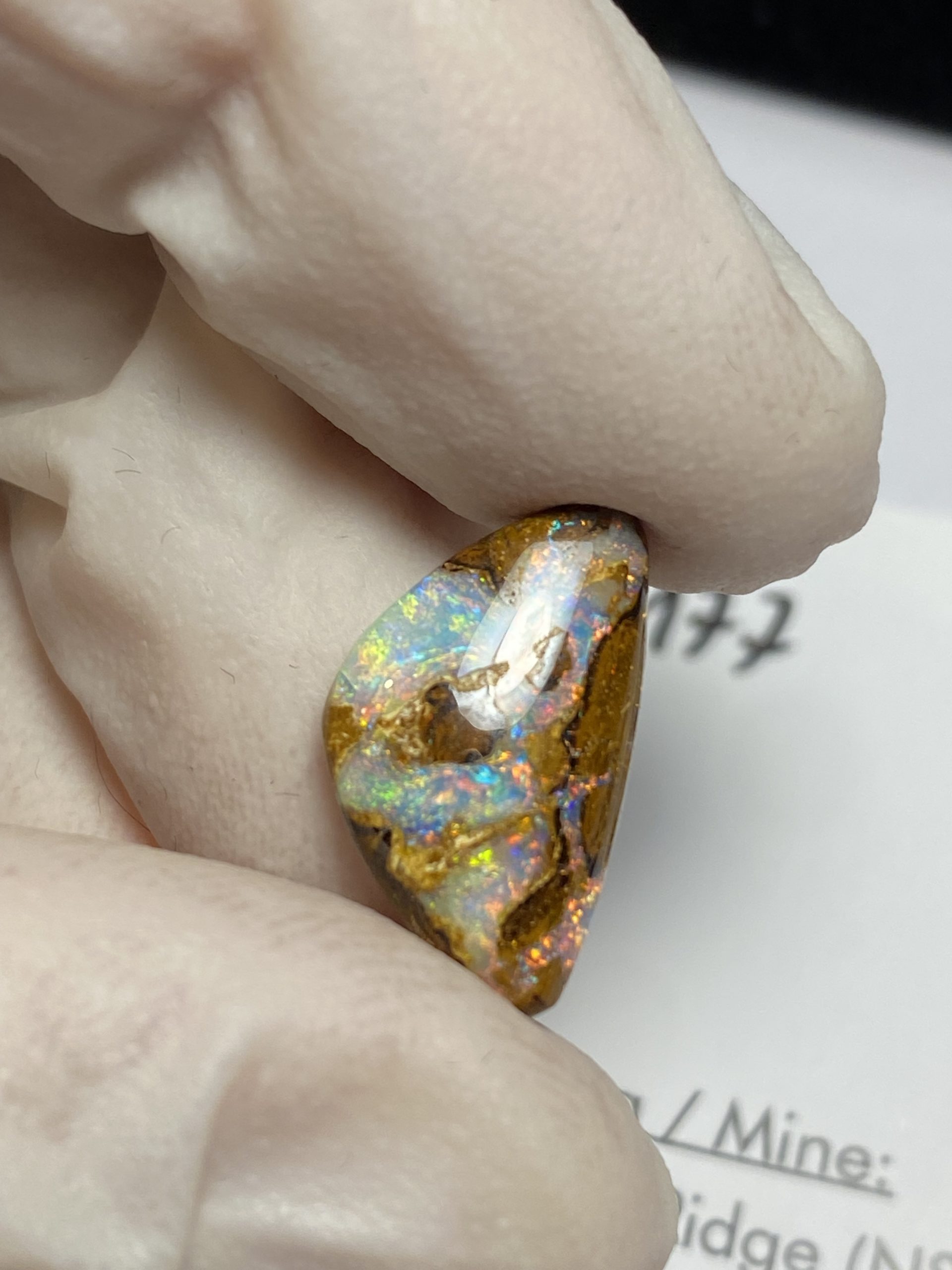 Opale boulder australienne de 5.25 ct (cBO-177) – Image 21