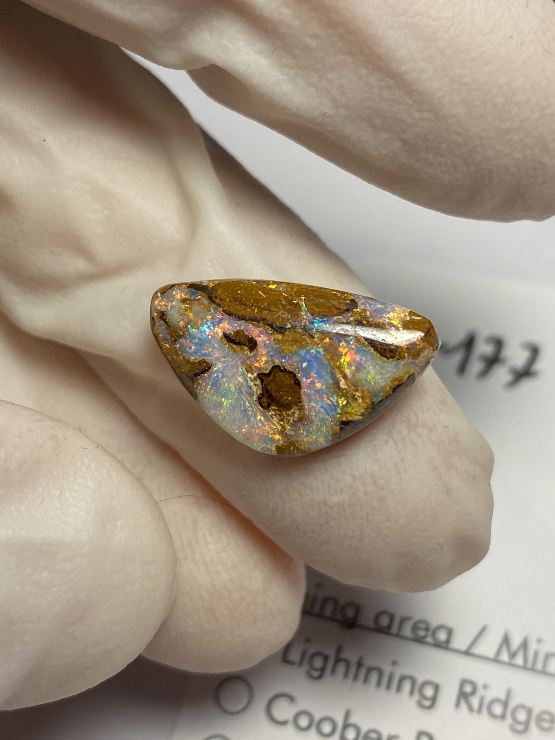 Opale boulder australienne de 5.25 ct (cBO-177) – Image 24