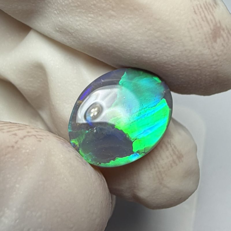 Opale foncée australienne de Lightning Ridge de 3.59 ct (cLR-193)