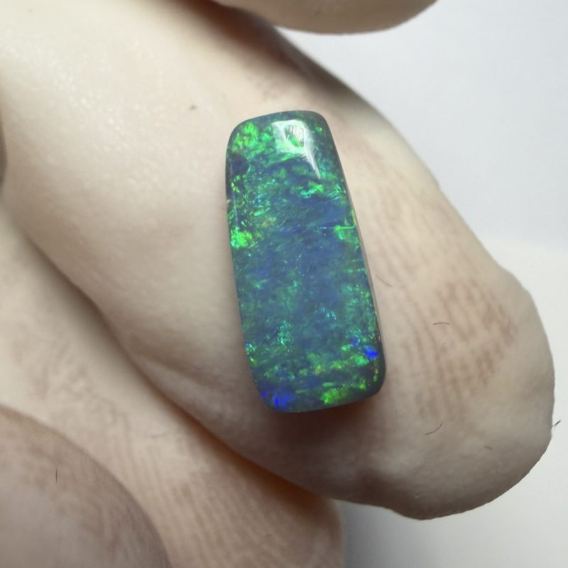 Opale foncée australienne de Lightning Ridge de 1.11 ct (cLR-195)