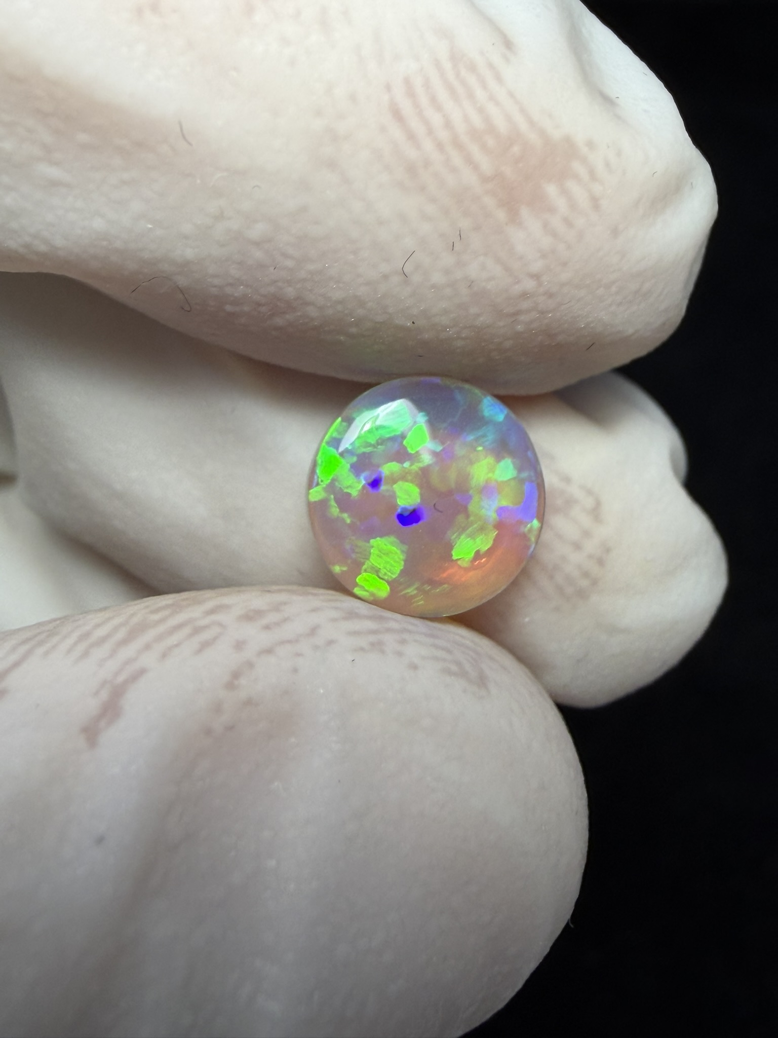 Opale cristal australienne de Lightning Ridge de 0.90 ct (cLR-199) – Image 21