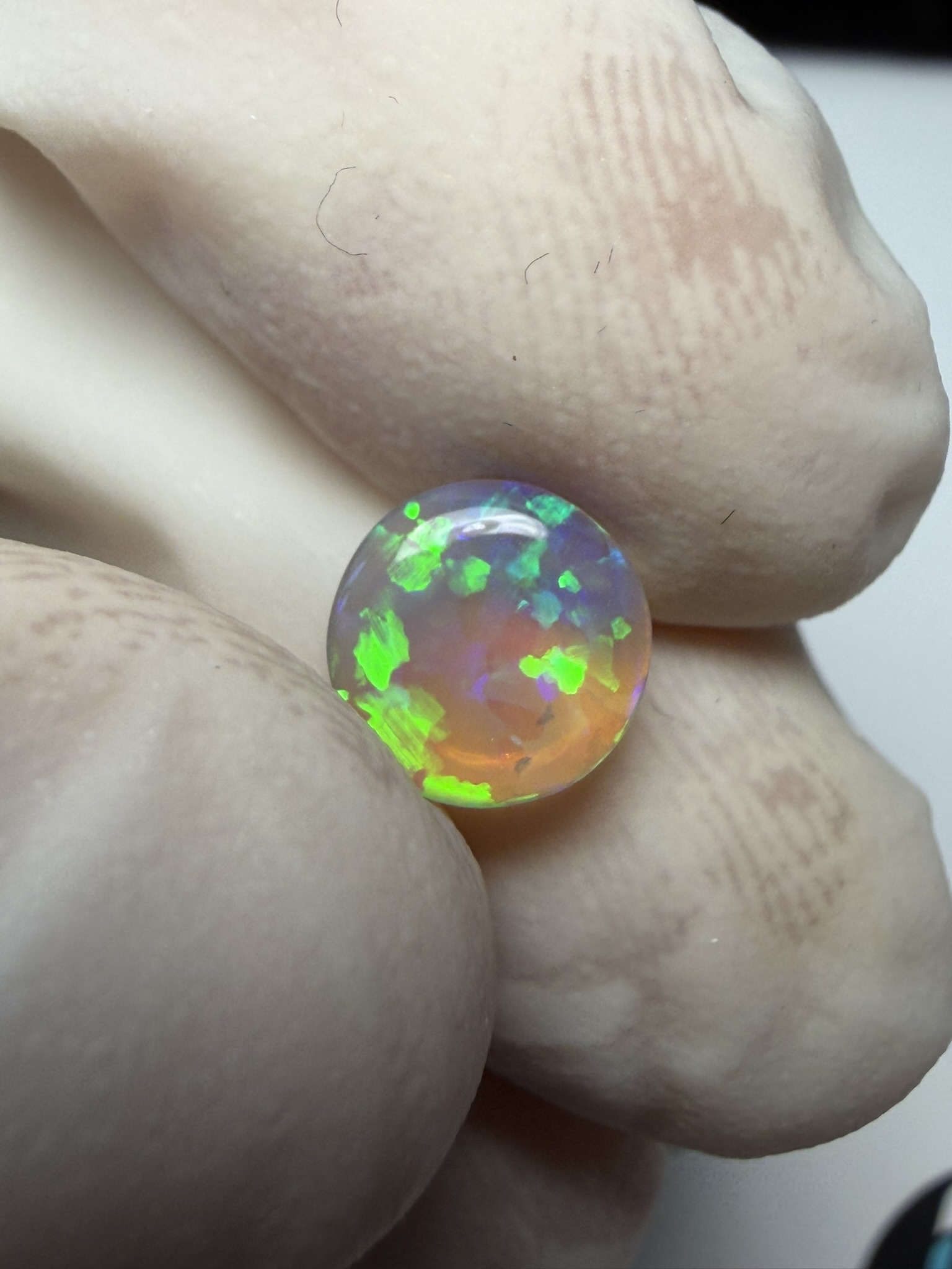 Opale cristal australienne de Lightning Ridge de 0.90 ct (cLR-199) – Image 32