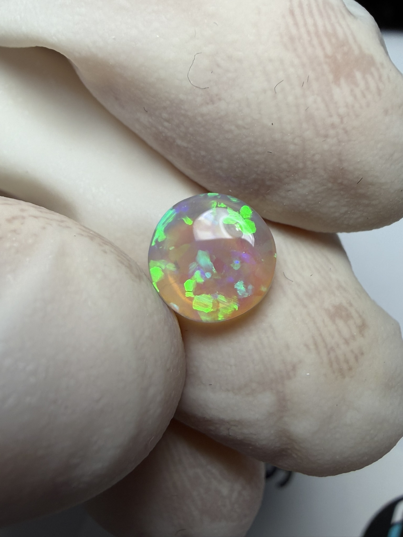 Opale cristal australienne de Lightning Ridge de 0.90 ct (cLR-199) – Image 30