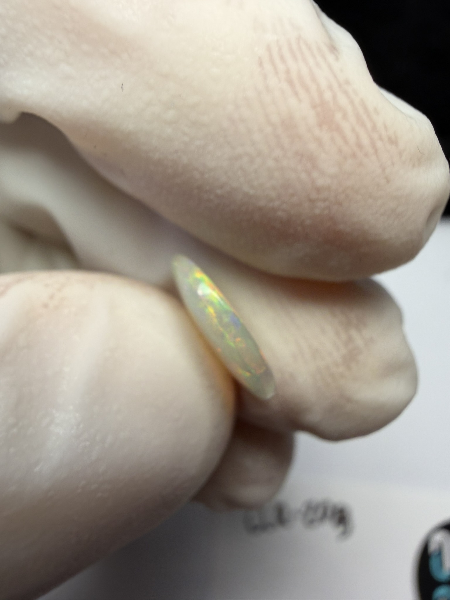 Opale cristal australienne de Lightning Ridge de 1.22 ct (cLR-209) – Image 23