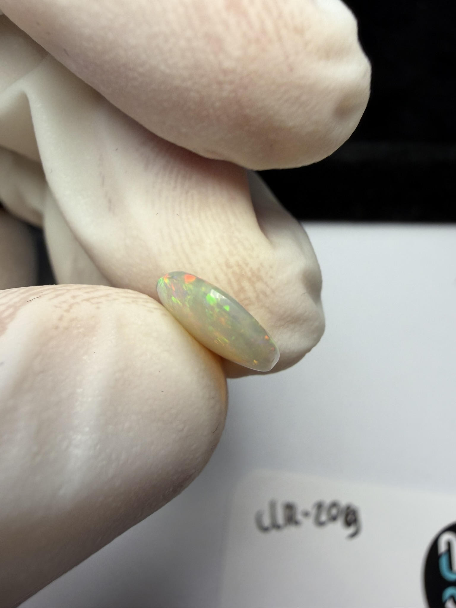 Opale cristal australienne de Lightning Ridge de 1.22 ct (cLR-209) – Image 22