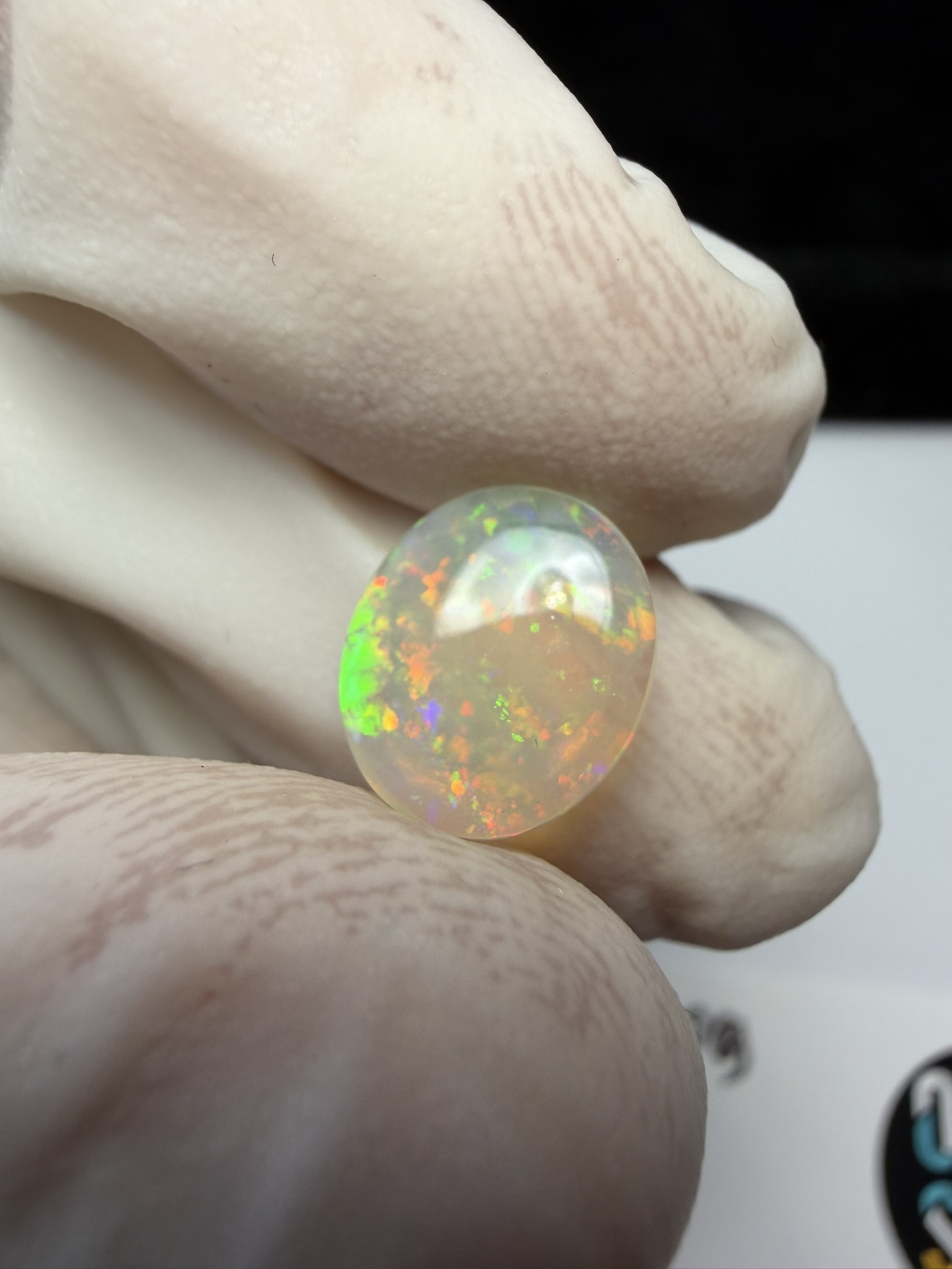 Opale cristal australienne de Lightning Ridge de 1.22 ct (cLR-209) – Image 39